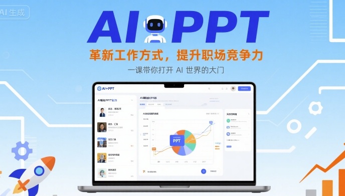 AI+PPT：革新工作方式，提升职场竞争力，一课带你打开 AI 世界的大门-聊项目