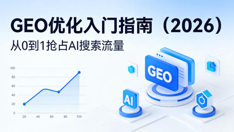 【最新】GEO优化入门指南(2026)，从0到1抢占AI搜索流量-聊项目